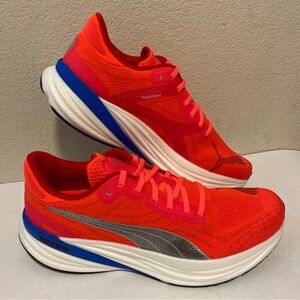 Puma Magnify 2 Nitro Running Red Sneakers Athletic Walking Shoes Men’s Size 13